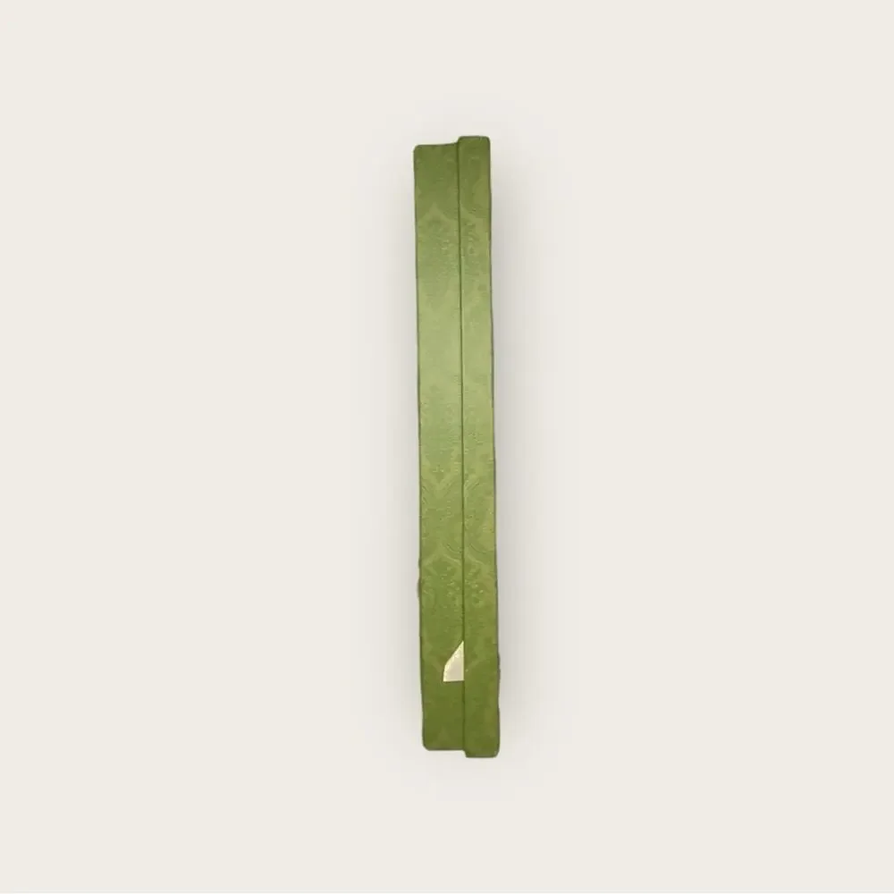 GUC | Gucci | Storage/Gift Box w/ 2 Ribbons | Green | W12 x H15 x D2 inch